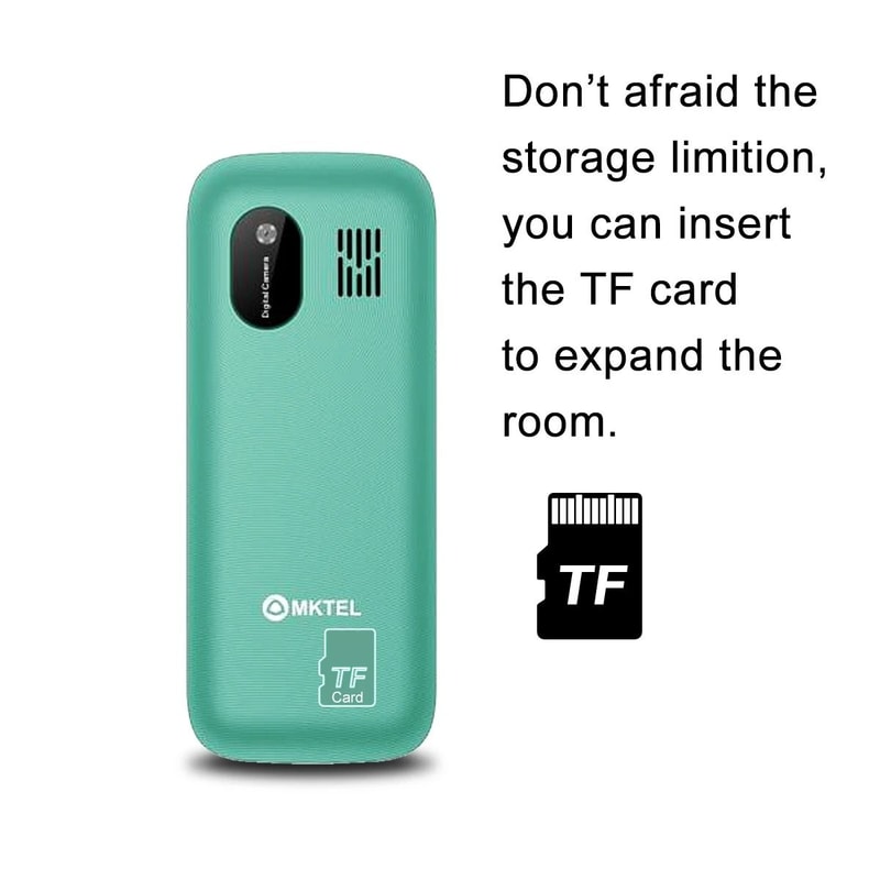 Compact Dual SIM Feature Phone With Flashlight And FM Radio 2