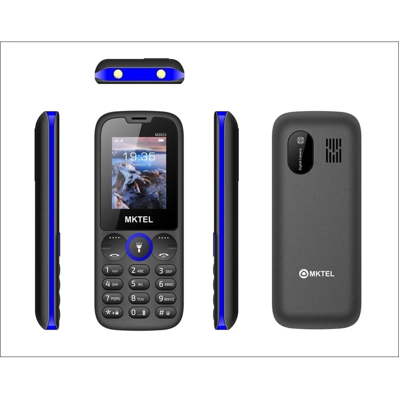Compact Dual SIM Feature Phone With Flashlight And FM Radio 6
