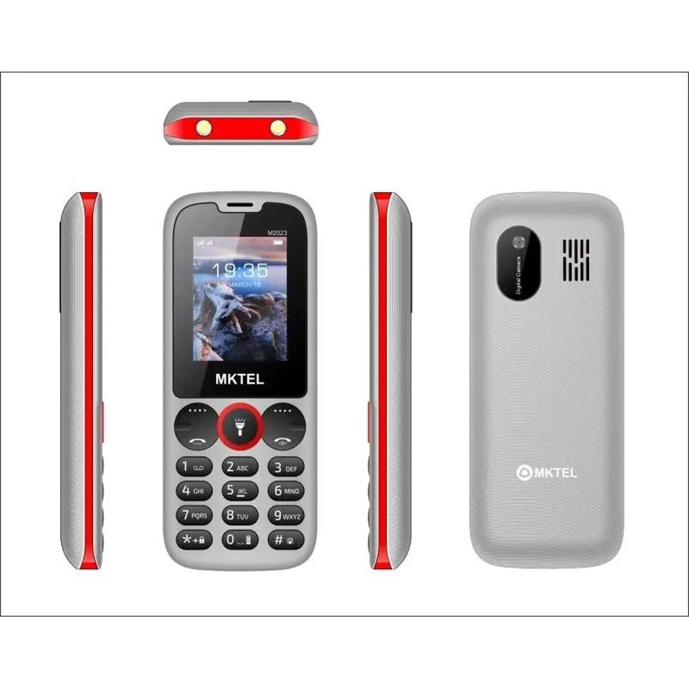 Compact Dual SIM Feature Phone With Flashlight And FM Radio 8