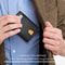 Ultra Thin RFID Leather Wallet For Men With ID Window And Multiple Card Slots 4