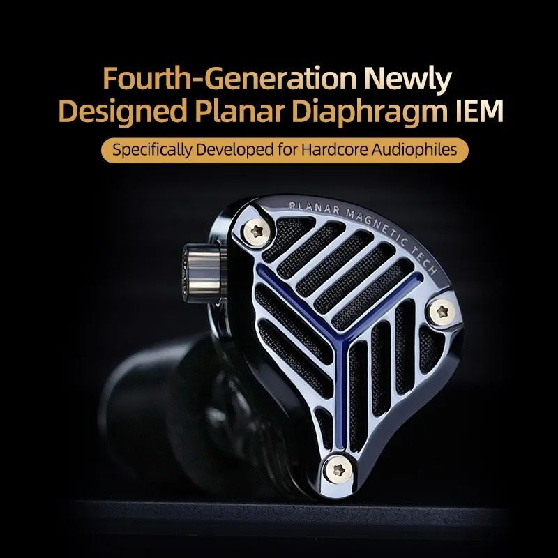 Wired In Ear Planar Driver Headphones With HiFi Bass And Clear Sound 3