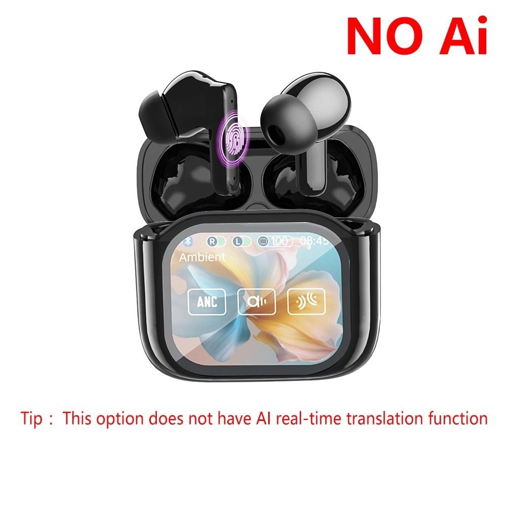 Real Time Translation Earbuds With Touch Screen And Noise Cancelling Microphone 6
