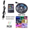 LED Strip Light USB Bluetooth Flexible RGB Tape For TV Backlight And Decoration 7