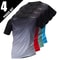 Quick Dry Gradient Sports T Shirt For Men 0