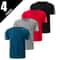 Quick Dry Gradient Sports T Shirt For Men 4