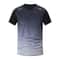Quick Dry Gradient Sports T Shirt For Men 12
