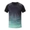 Quick Dry Gradient Sports T Shirt For Men 14