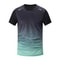 Quick Dry Gradient Sports T Shirt For Men 14