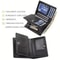 PU Leather Zipper Wallet For Men With Coin Pocket And Card Holder 1