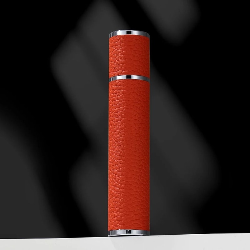 10ml Magnetic Perfume Atomizer With Leather Cover For Travel 6