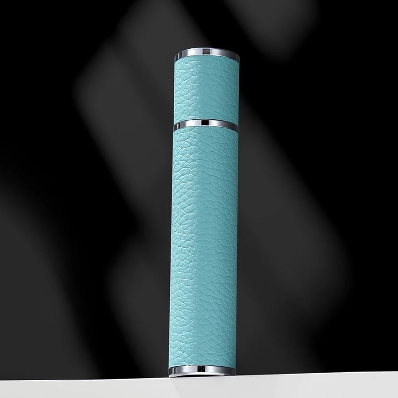 10ml Magnetic Perfume Atomizer With Leather Cover For Travel 10