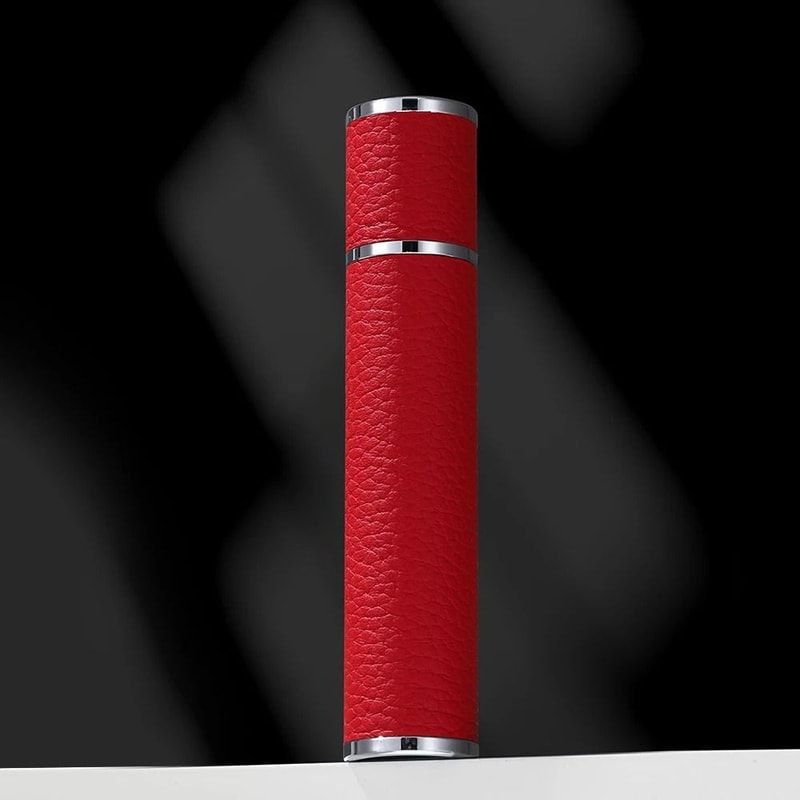 10ml Magnetic Perfume Atomizer With Leather Cover For Travel 8