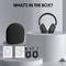 Hybrid Wireless Headphones With Active Noise Cancelling And LED Touch Screen 3