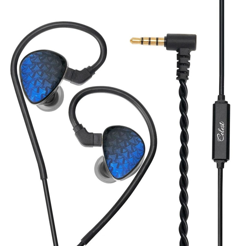 In Ear Headphones With 10mm Dynamic Driver And LCP Diaphragm 10