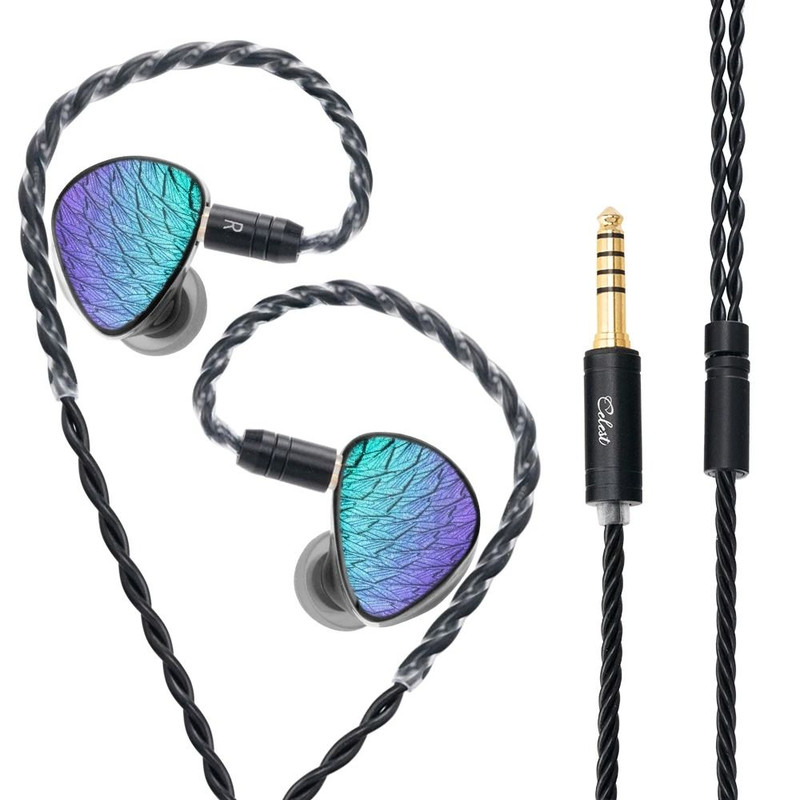 In Ear Headphones With 10mm Dynamic Driver And LCP Diaphragm 8