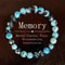 Blue Fire Agate 8mm Beaded Bracelet For Relaxation And Clarity 0