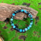 Blue Fire Agate 8mm Beaded Bracelet For Relaxation And Clarity 2