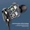 Dual Driver Wired In Ear Headphones With Noise Canceling And Built In Mic 2