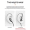 Dual Driver Wired In Ear Headphones With Noise Canceling And Built In Mic 4