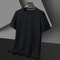 Mens Summer Waffle Knit Short Sleeve T Shirt With Round Neck 6