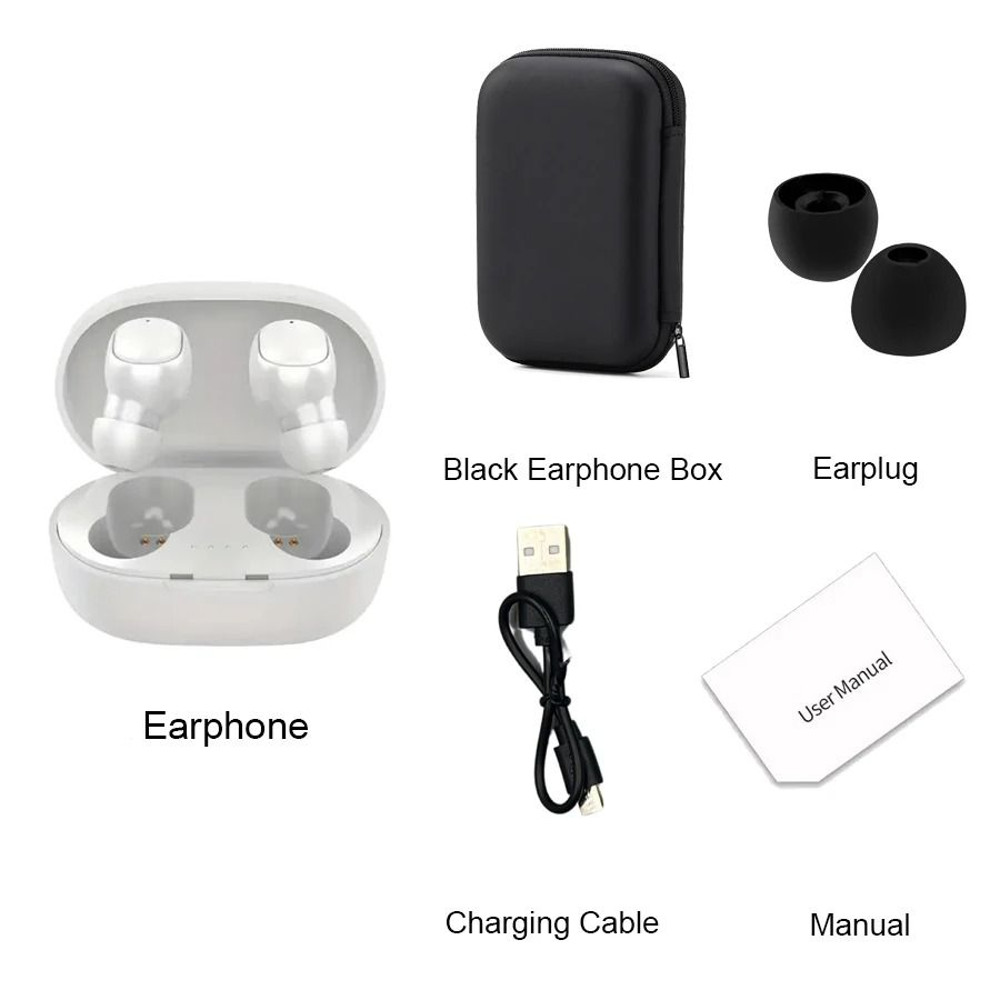 Wireless Bluetooth Earbuds With Noise Cancelling And Charging Case 17