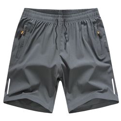 mens athletic performance workout shorts with pockets