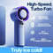 Portable Handheld Turbo Fan With 100 Adjustable Speeds 0