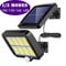 160 LED Solar Wall Lamp For Outdoor Garden And Security Lighting 0