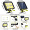 160 LED Solar Wall Lamp For Outdoor Garden And Security Lighting 4