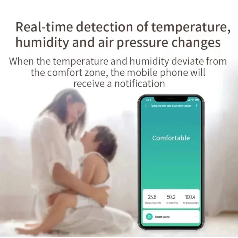 Smart Temperature Humidity And Air Pressure Sensor 1