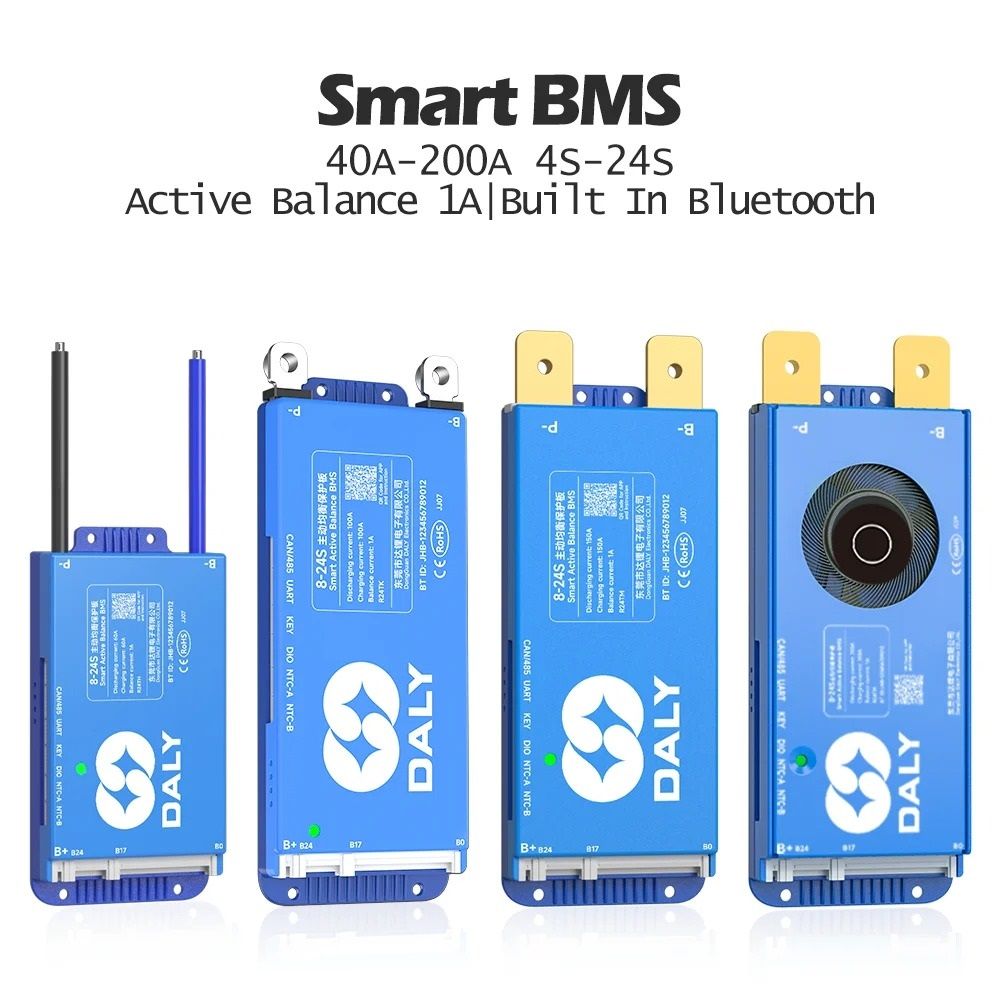 Smart BMS With Bluetooth And WiFi For Battery Protection And Monitoring 0