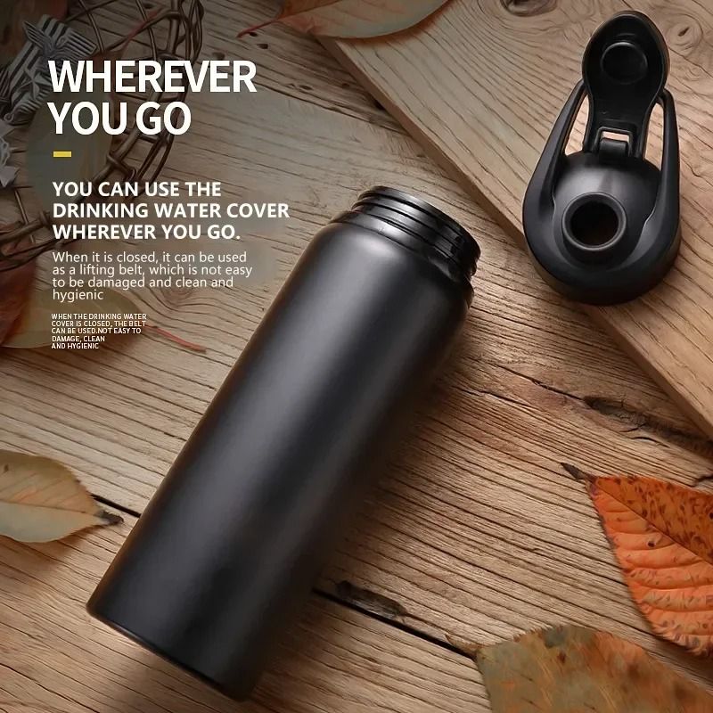 Metal Portable Water Bottle For Sports And Travel 1