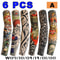 6 Piece Tattoo Arm Sleeve Set For Men And Women 7