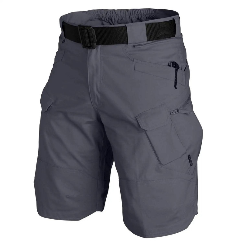 Mens Waterproof Tactical Cargo Shorts For Outdoor Adventures 1