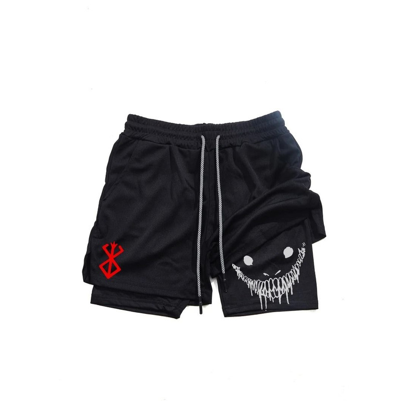 Mens 2 In 1 Quick Dry Running And Training Shorts 2