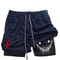 Mens 2 In 1 Quick Dry Running And Training Shorts 7