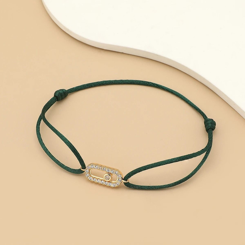 Adjustable Stone Woven Rope Bracelet For Men And Women 13