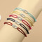 Adjustable Stone Woven Rope Bracelet For Men And Women 1