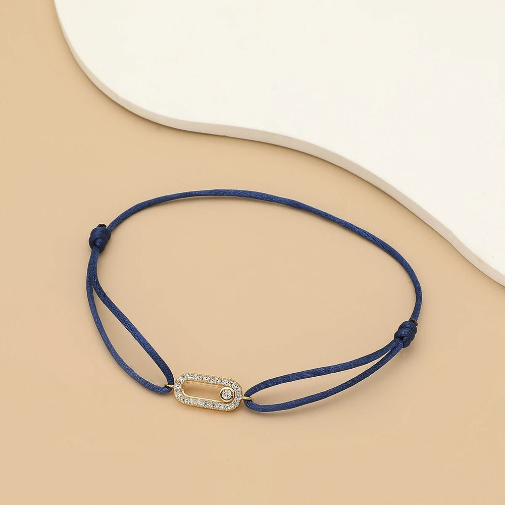 Adjustable Stone Woven Rope Bracelet For Men And Women 8