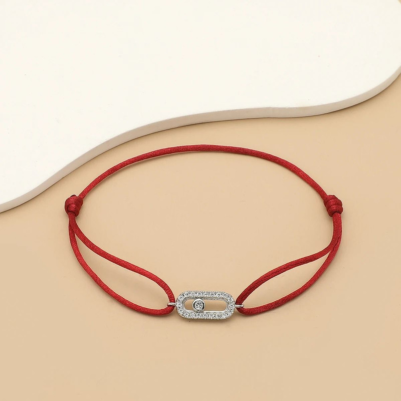 Adjustable Stone Woven Rope Bracelet For Men And Women 22