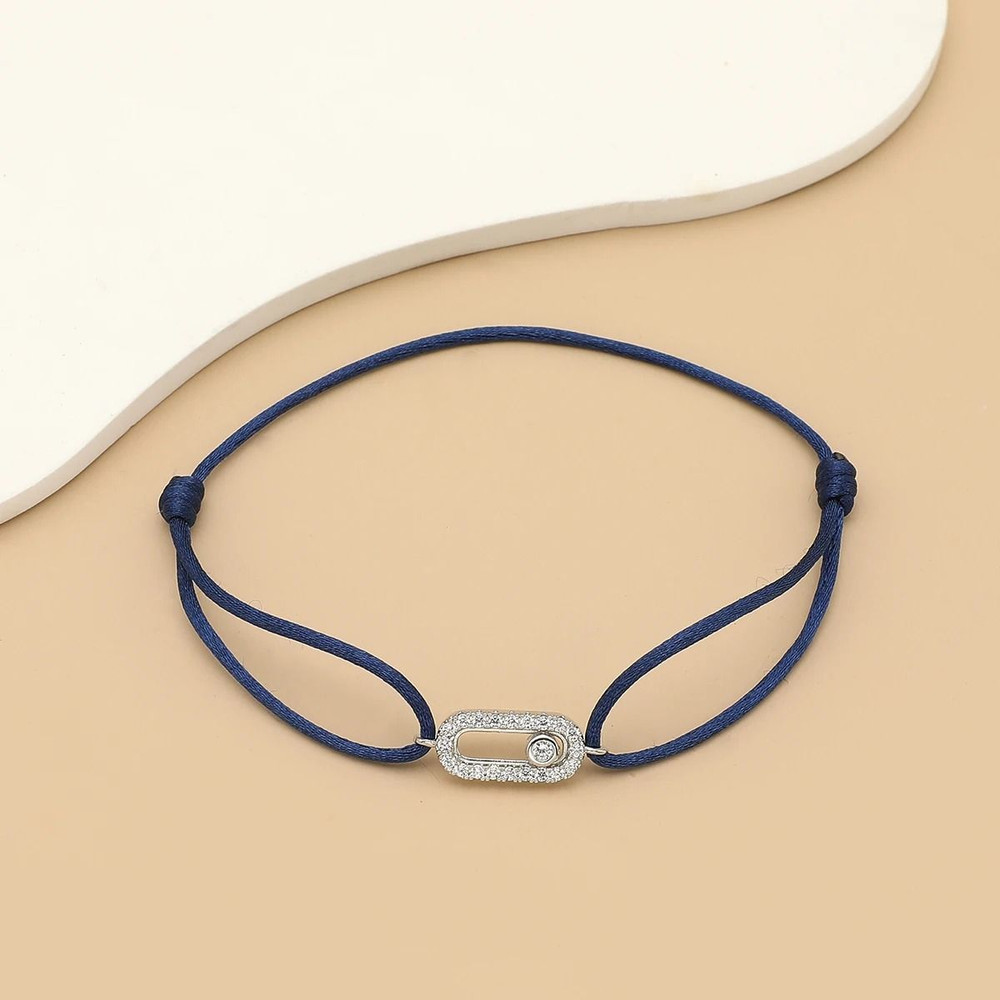 Adjustable Stone Woven Rope Bracelet For Men And Women 25