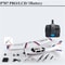 Advanced Remote Control Airplane With Gyro Stabilization And LED Display 12