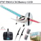 Advanced Remote Control Airplane With Gyro Stabilization And LED Display 6