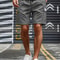 Mens Casual Loose Fit Shorts With Big Pockets 4