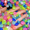 Luminous Glow Pebbles For Garden And Aquarium Decoration 5