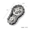 Metal Flywheel Fidget Spinner For Stress And Focus 5