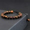 Adjustable Tiger Eye Stone Bracelet For Men And Women 1