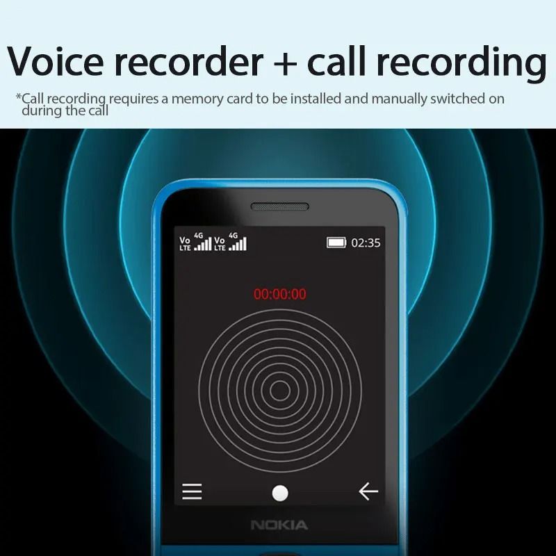 Basic 4G Feature Phone With Bluetooth And Dual SIM 2