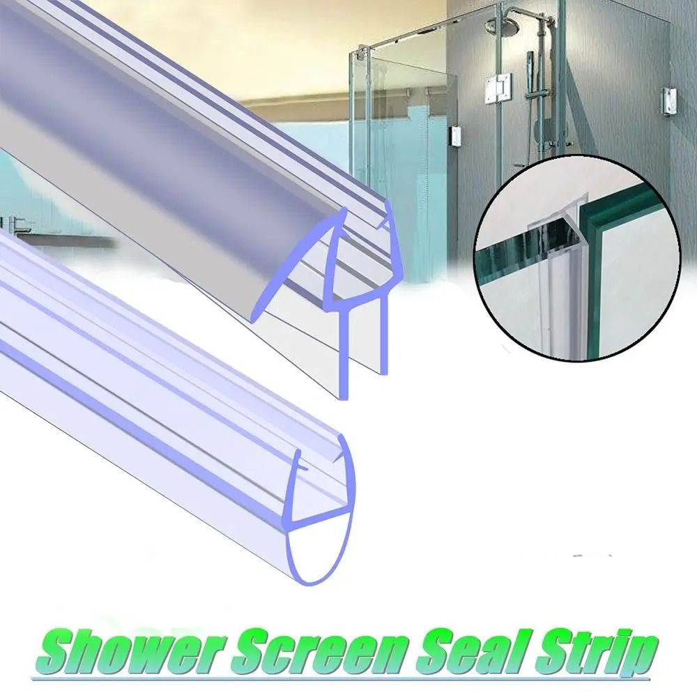 Shower Screen Door Seal Strip Water Baffle For Glass Doors 1