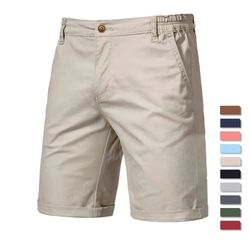 mens 100 percent cotton casual shorts